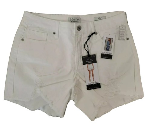 Sofia Vergara WHITE Destructed Denim 