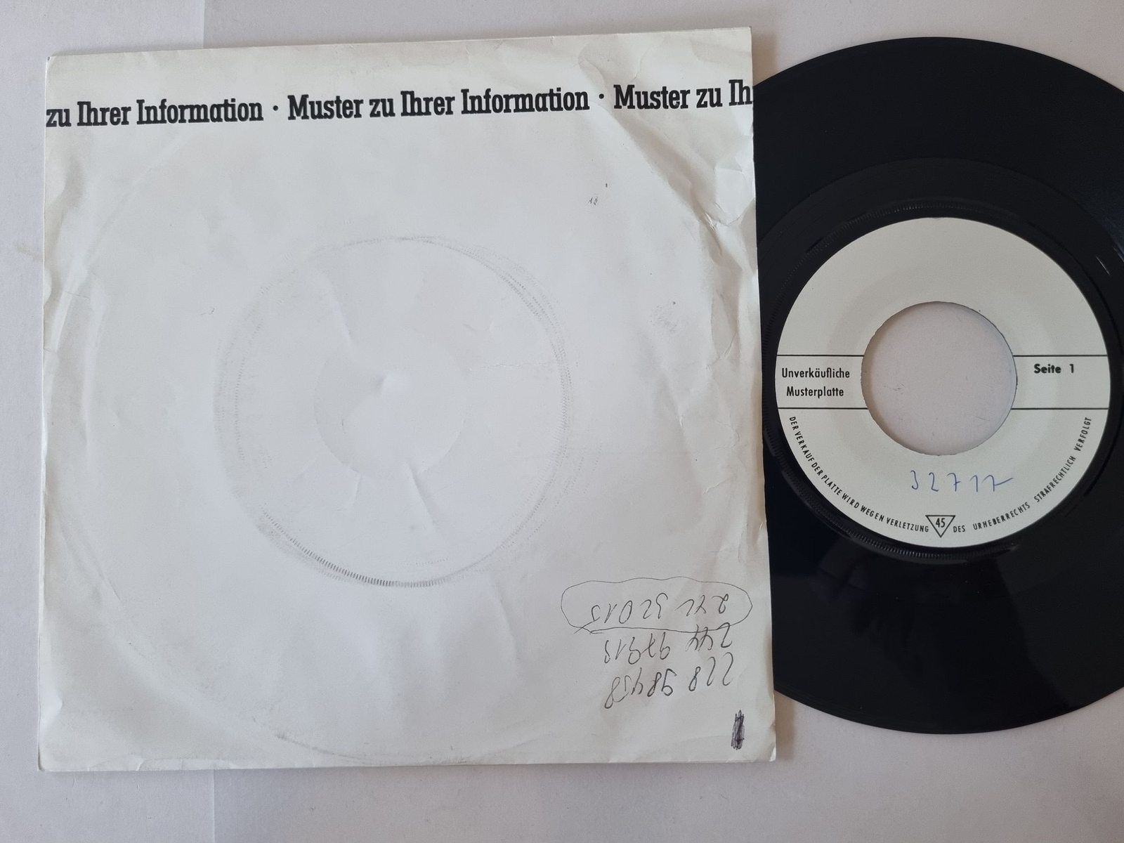 Ireen Sheer - Hey Junge, sag das noch einmal 7'' Vinyl Germany PROMO