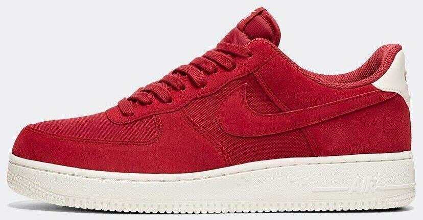 Nike Air Force '07 Suede Red Crush