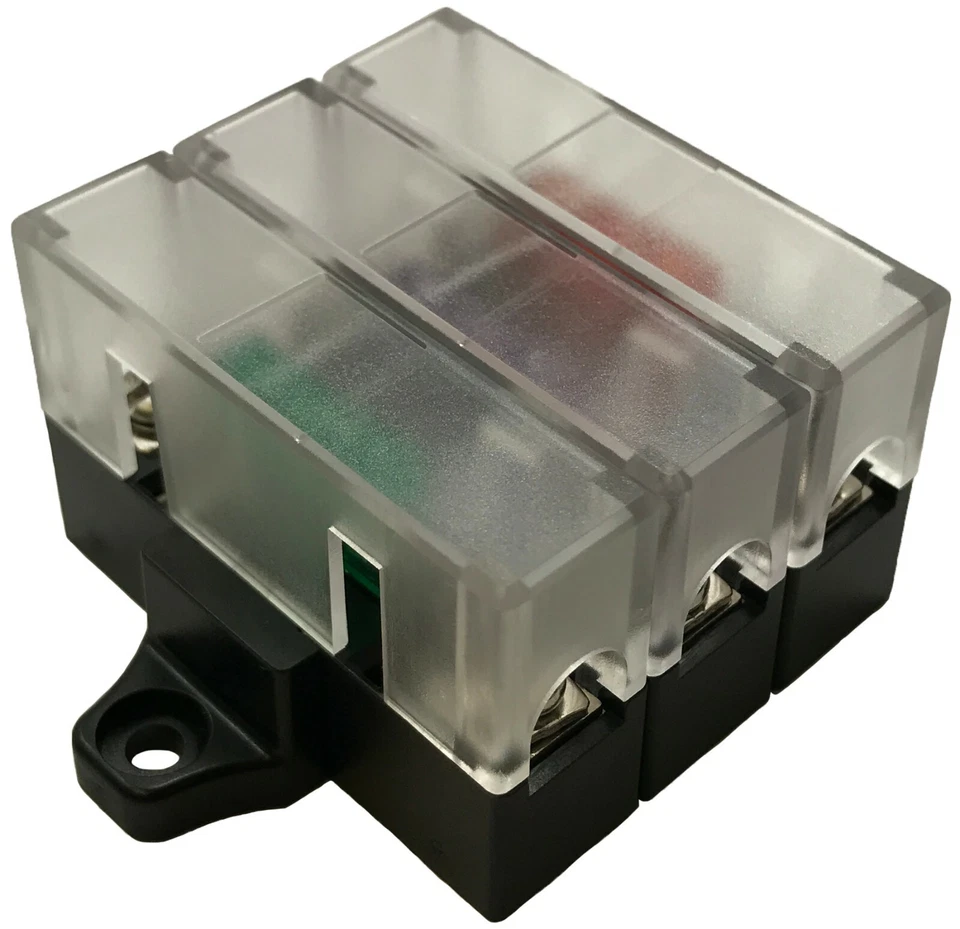 (3) 40 Amp Stack-able In-line Fuse Panel Distribution Block ATO/ATC & ATM/MIN - Image 4 of 4