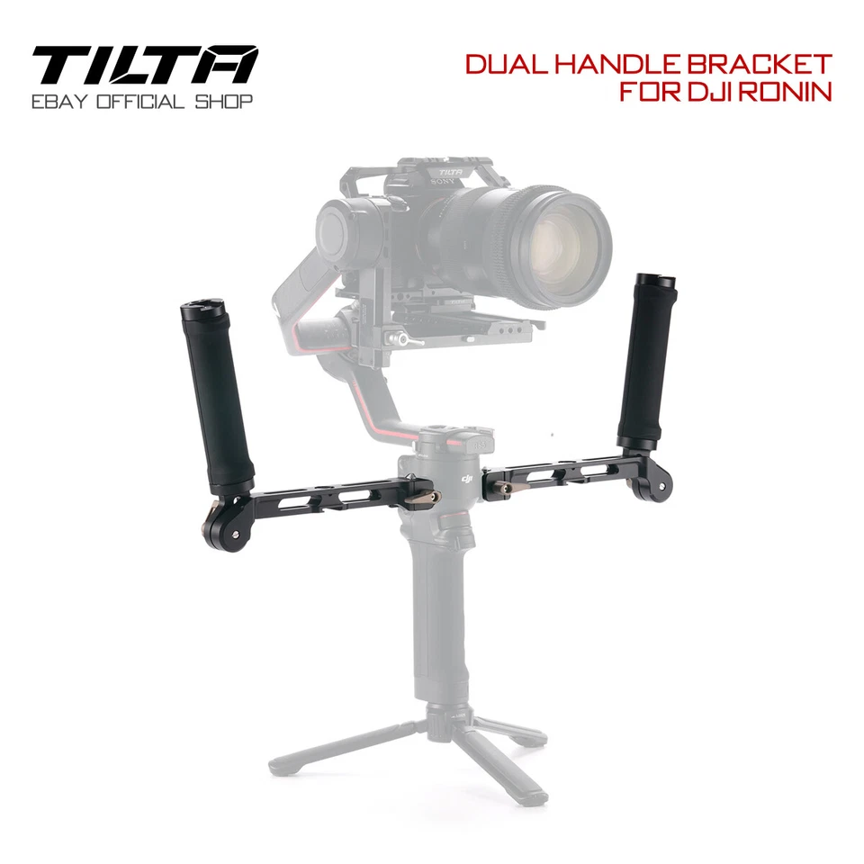 Tilta Dual Handle Bracket Kamera Halter Mount For DJI Ronin RS2/RSC2 RS3 pro/RS3