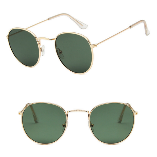 Round Vintage Retro Hippy Cyber Goggles Steampunk Mens Womens Sunglasses Mirror - Picture 15 of 35
