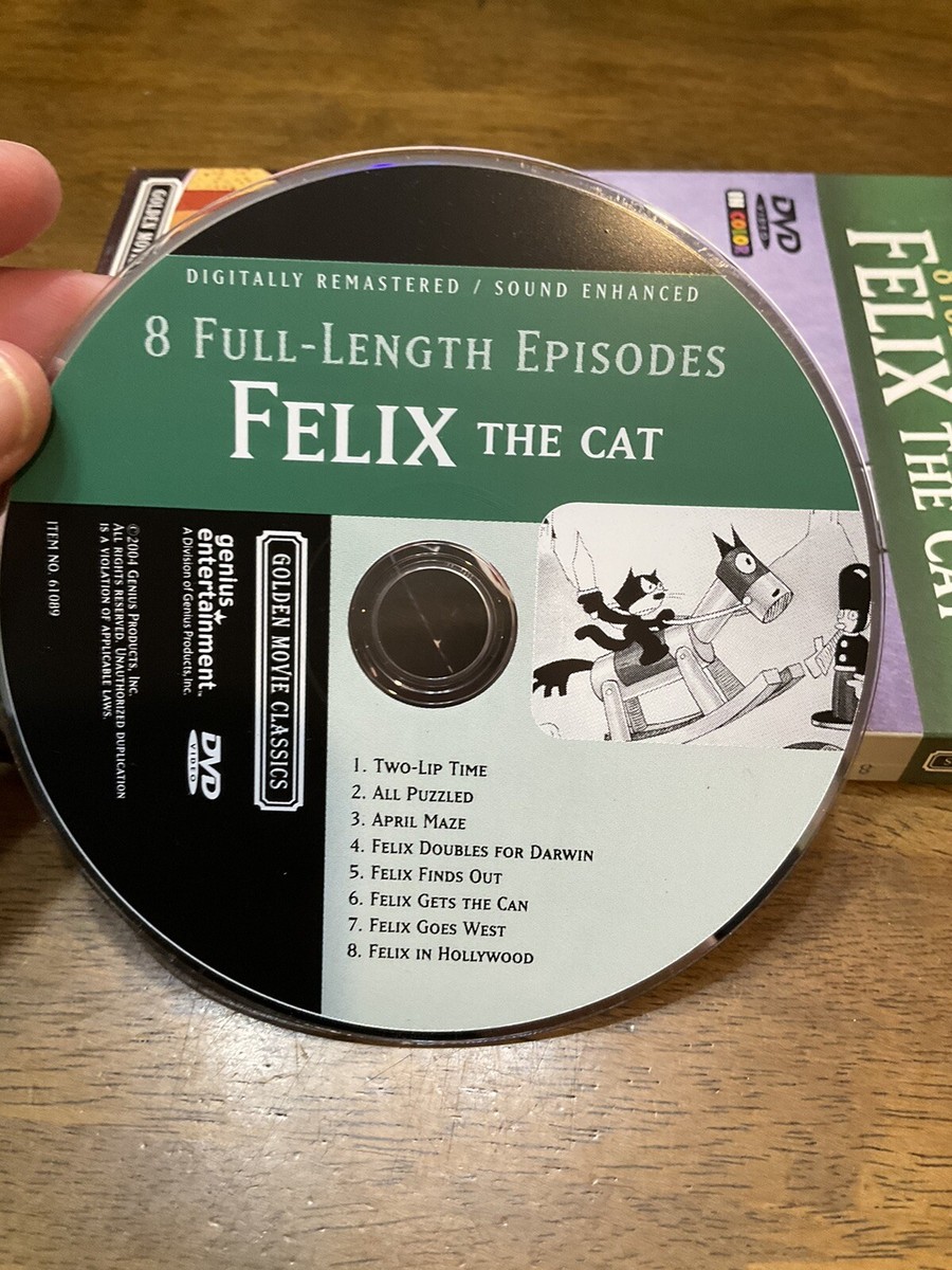 Felix The Cat — 8 Full Episodes (DVD, 2004) | eBay