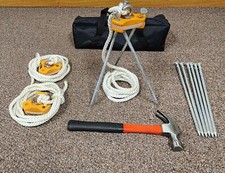 American Cub Aircraft Tie Down Kit w/ Travel Bag and Hammer