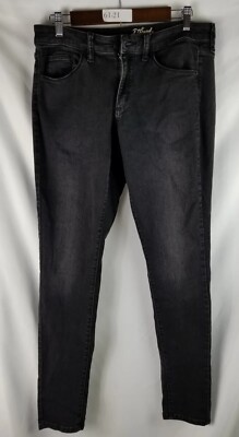 Universal Thread Mid Rise Skinny Jeans 29 L Women's Black Used