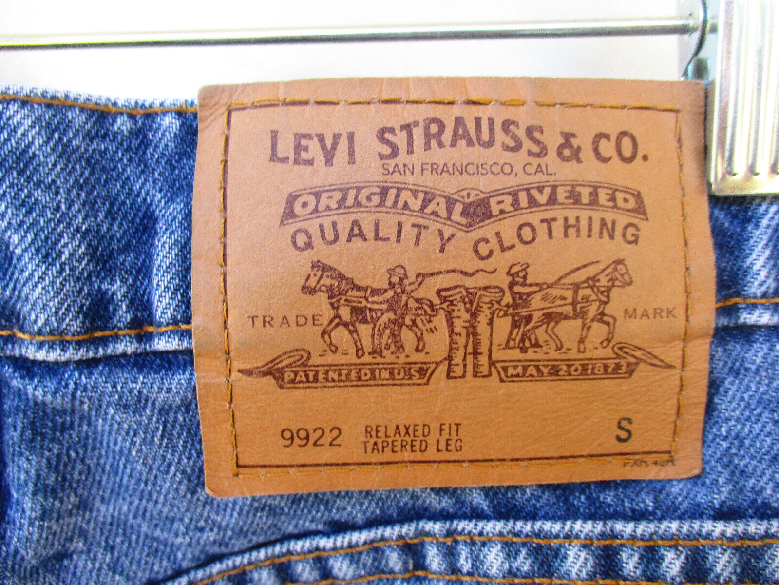 Vintage Levi's 950 Jeans Size 20W S Relaxed Fit T… - image 8