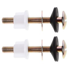 1 Pair Metal Sturdy Universal Toilet Bolts Toilet Fixing Bolts Replacement