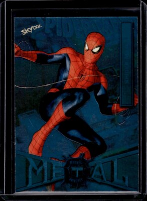 2022 UD Marvel Metal Universe LIGHT FX TURQUOISE Spider-Man