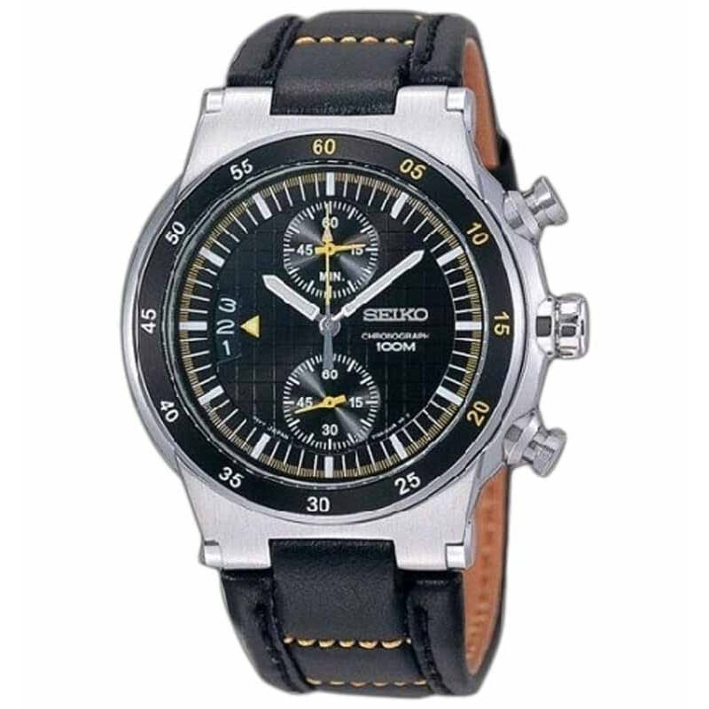 Seiko Men's Black Watch - SNN123
