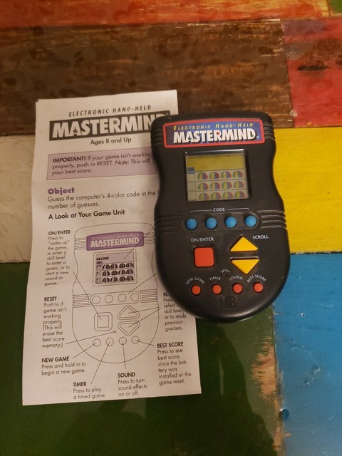 mastermind electronic game