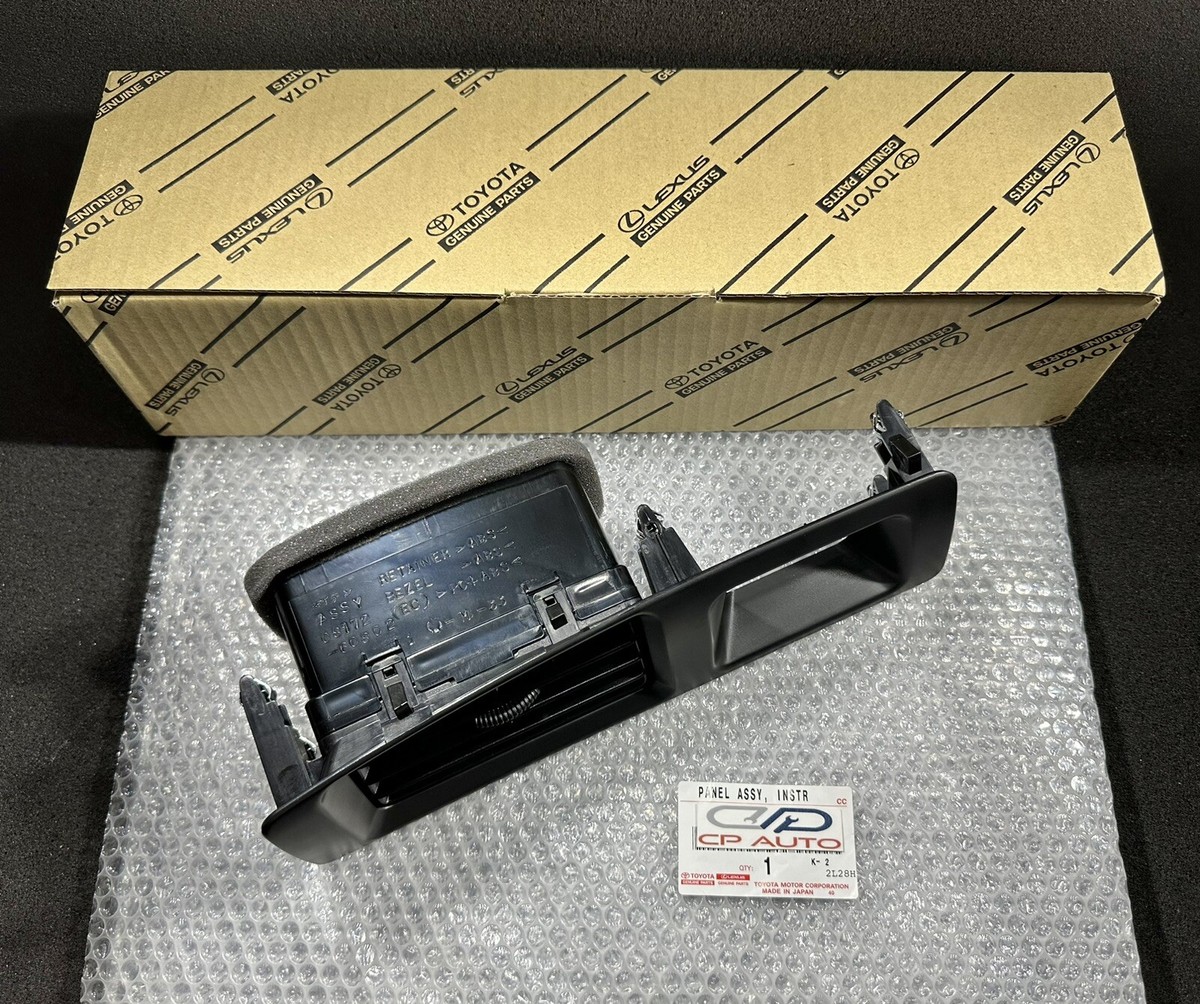 95 - 97 TOYOTA LAND CRUISER FZJ80 CENTER AIR VENT REGISTER CLOCK