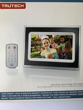 TRUTECH 7-Inch DIGITAL PHOTO FRAME - Black/ White A60P0315