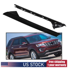 Pair Right Side Windshield A-Pillar Molding Trim RH For 2011-2019 Ford Explorer