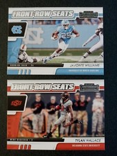 (2) 2021 Panini Front Row Seats Javonte Williams RC # 22,27 Green Bay Packers