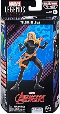 Hasbro Marvel Legends Puff Adder Wave: YELENA BELOVA 6inch Action Figure