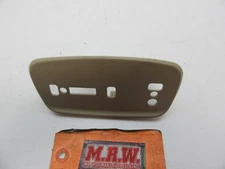 DRIVER FRONT LEFT POWER SEAT SWITCH TRIM CAP SIDE PANEL PLATE L LF LH TAN