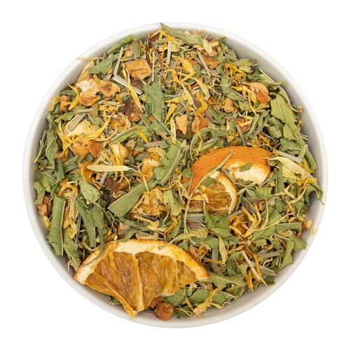 100 g Glücks Tee Kräutertee Früchtetee Lemongras Apfel Zitrus Ringelblume - Bild 2 von 5