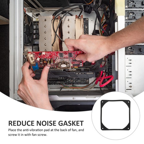 5 PCS Computer Fan Shock-proof Pad Absorption Vibration Isolation Pads - 第 6/12 張圖片