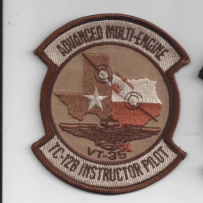 PATCH NAVY USN VT 35 TC-12B INSTRUCTOR PILOT ADVANCED MULTI ENGINE D
