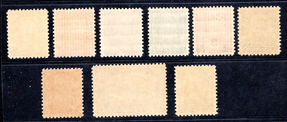 CANADA 1931-1932 SC. #190-191, 195-201 MINT NEVER HINGED EXTRA FINE CENTERING - Image 2 of 2