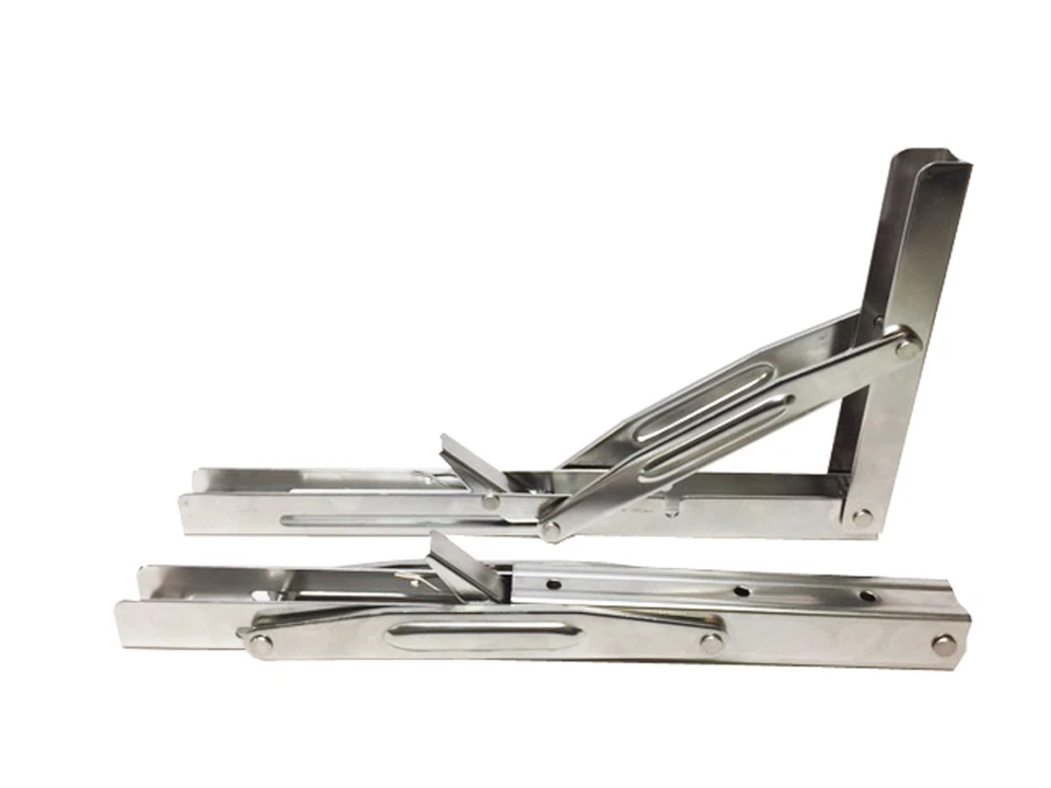 Pactrade Marine Juego de 4 Soporte de Mesa Plegable Barco 550Ib Resistente S.S 304 11" Foto 2 de 4