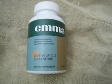 Emma Dietary Support 60 Caps New Sealed 07/2026 gut relief Berberine Resveratrol