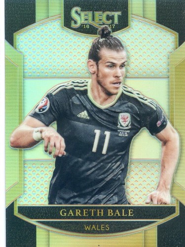Gareth Bale [Silver Prizm] #55 card