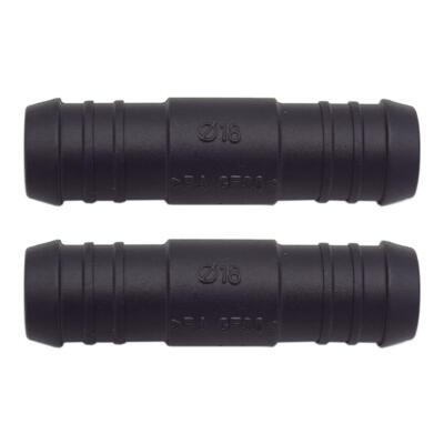 2 x YOU.S Leitungsverbinder Verbindungsstück RGV Ø 18 / 18 mm - Gerade Form