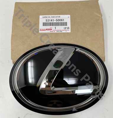 5314150061 Lexus Genuine Garnish Radiator Grille Front Emblem