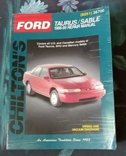 CHILTON'S 1986-95 FORD TAURUS SABLE REPAIR MANUAL COVERS U.S AND CANADIAN MODEL 