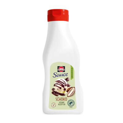 Schwartau Gastro Dessert Sauce Schokolade vegan Packung 760ml