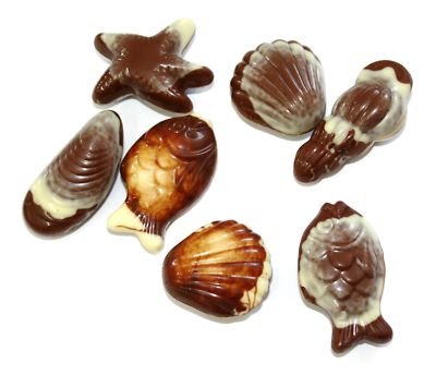 Nougat Meeresfrüchte 1 kg FRISCH Pralinen Schokolade g1