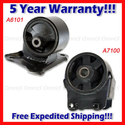 L289 Fit 1999-2001 Hyundai Sonata 2.4L AUTO, Front Motor & Trans Mount Set 2pc
