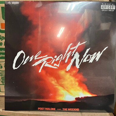 One Right Now by Post Malone The Weeknd (Record, 2021) Sealed, Shelf wear *