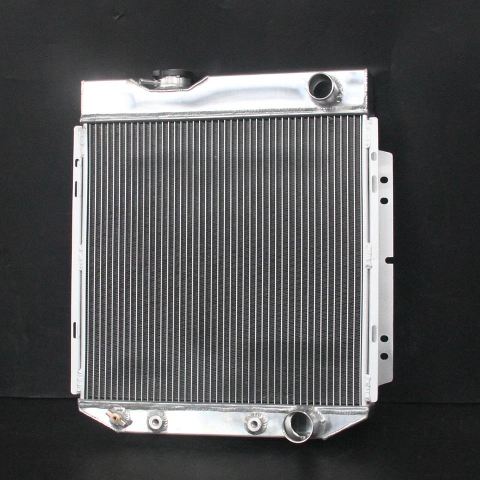 Radiador de aluminio de 3 filas 1963-1966 para Ford Falcon Mustang Comet Mercury V8 4,7 L Foto 4 de 4