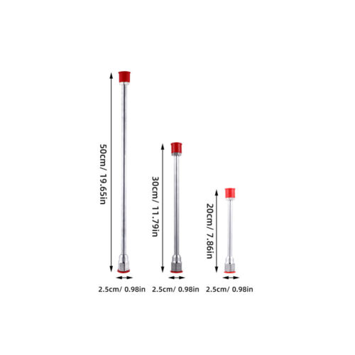3 Pcs Paint Sprayer Accessories Airless Extension Pole for Painting - Picture 3 of 12