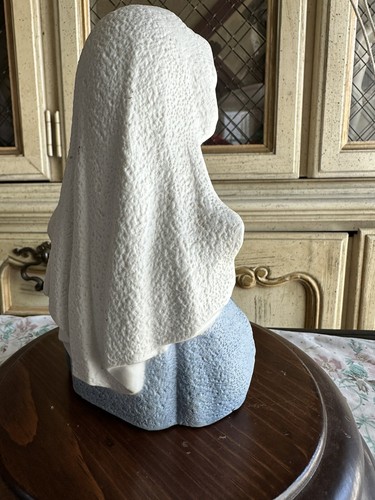 VTG Catholic Christian Church Religious Statue Of Virgin Mary Praying - Picture 10 of 15