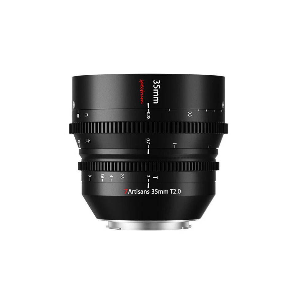 7Artisans 35mm/50mm/85mm T2.0 Cine Lens Full Frame Lens for R/Z/E/L Mount - Image 2 of 4