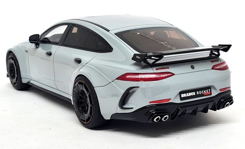GTSpirit 1/18 - Brabus Rocket 900 AMG GT Base Grey 2021 Resin Scale Model Car - Picture 5 of 5