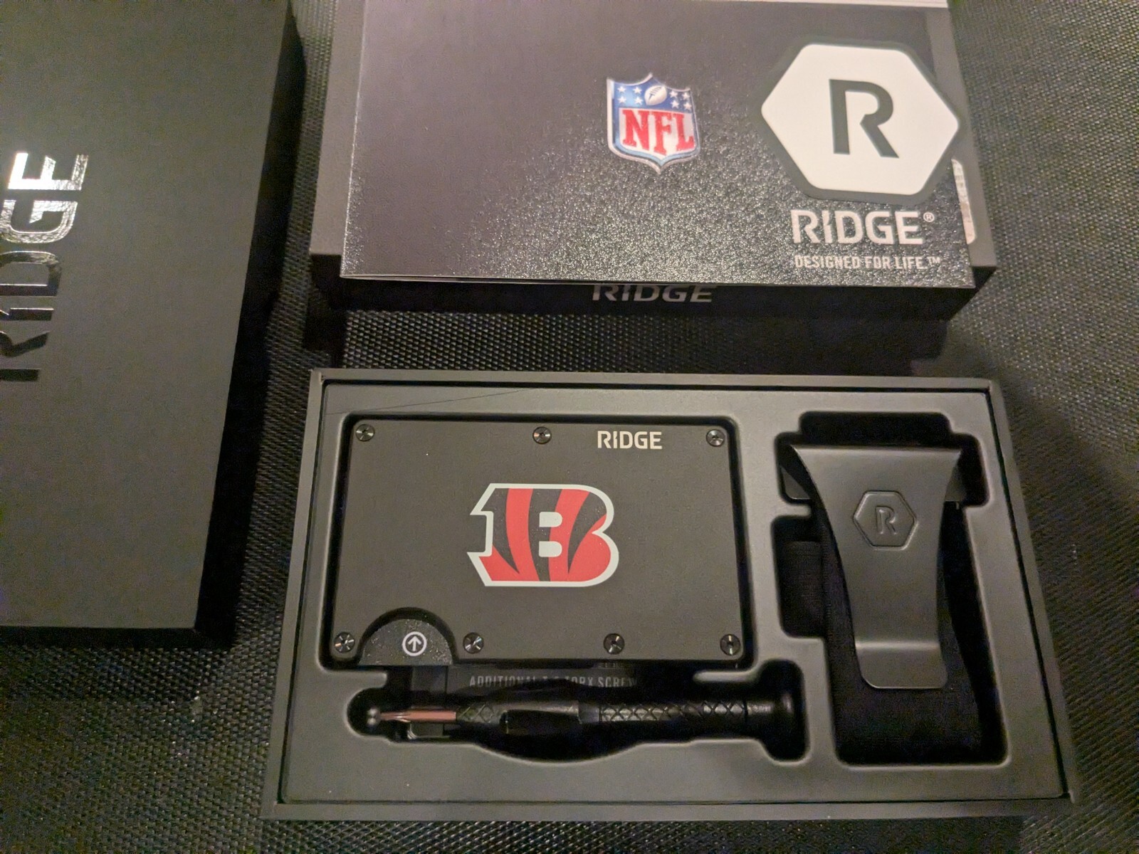 The Ridge Nfl The Ridge Wallet with Money Clip NFL Cincinnati Bengals | eBay