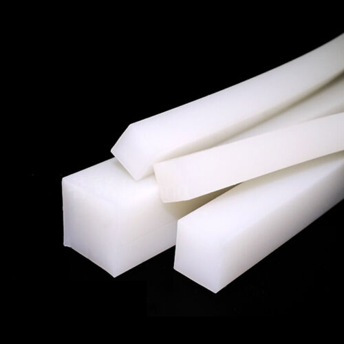 Tira cuadrada de goma de silicona antideslizante tira de sellado blanco - Imagen 3 de 10