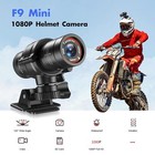 Mini action camera sportiva 1080P Full HD casco moto bicicletta videocamera