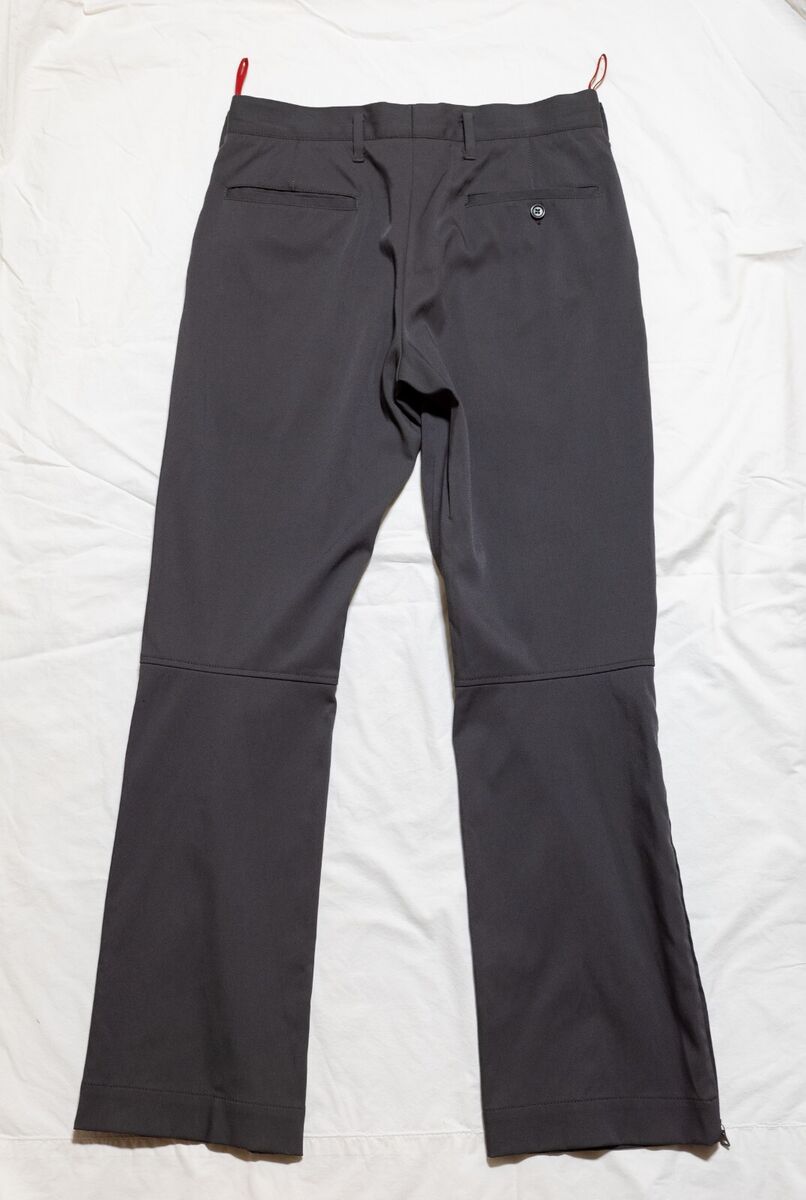 Prada Sport Grey Tech Fabric Pants