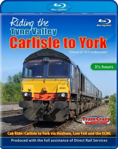 Riding the Tyne Valley: Carlisle to York (Cab Ride)  *Blu-ray
