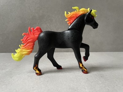 Playmobil Feuer Pferd Feuerritter Burnham Raiders Mittelalter Ritter