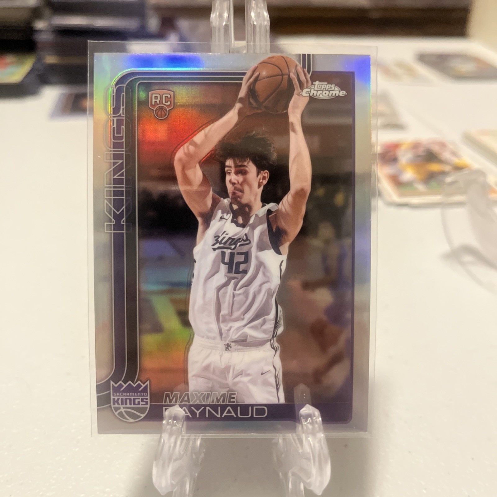 2025-26 Topps Chrome - Maxime Raynaud #293 Refractor Rookie Card RC