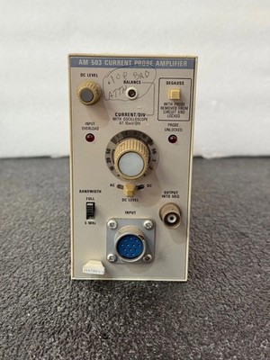Tektronix AM 503 Current Probe Amplifier Plug-In for TM500 System 667788