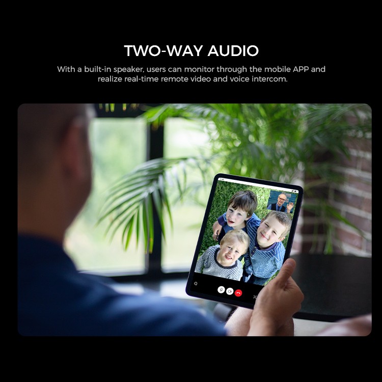 ARPHA 2K Wireless Solar Power Wi-Fi Outdoor Security Camera System 128GB TF Card