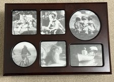 Wood Photograph Storage Box With Picture Sleeves
