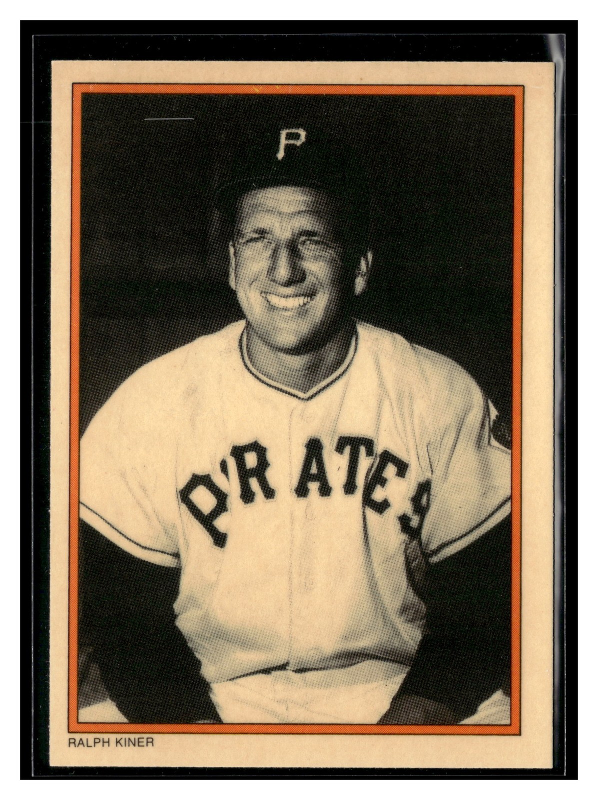 1985 Topps Circle K All Time Home Run Kings #30 Ralph Kiner